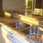 Granite kitchen countertop
